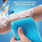 Body Wash Silicone Body Scrubber Belt | Pack Of 2