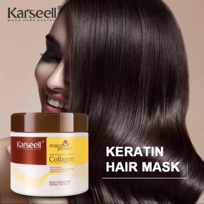 Karseell Maca Power Collagen Deep Repair Hair Mask for Dry Damaged Hair 500ml