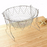 Multipurpose Foldable Stainless Steel Fry Basket